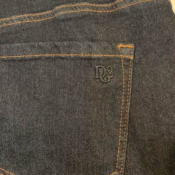 DG2 Diane Gilman Dark Blue Women's Jeans NWOT 14-16-18petite - Picture 4 of 6